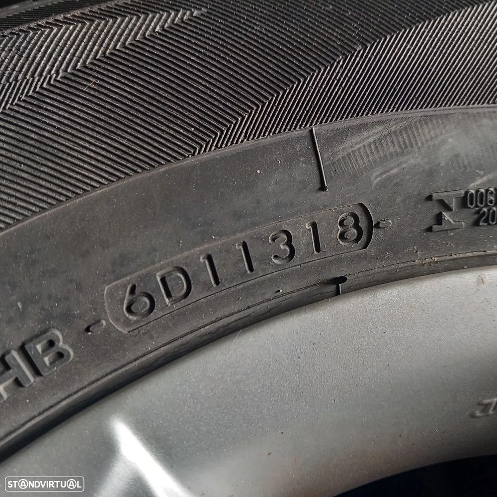 Conjunto jantes especiais Nissan Qashqai pneus bons 215 65 R16 - 9