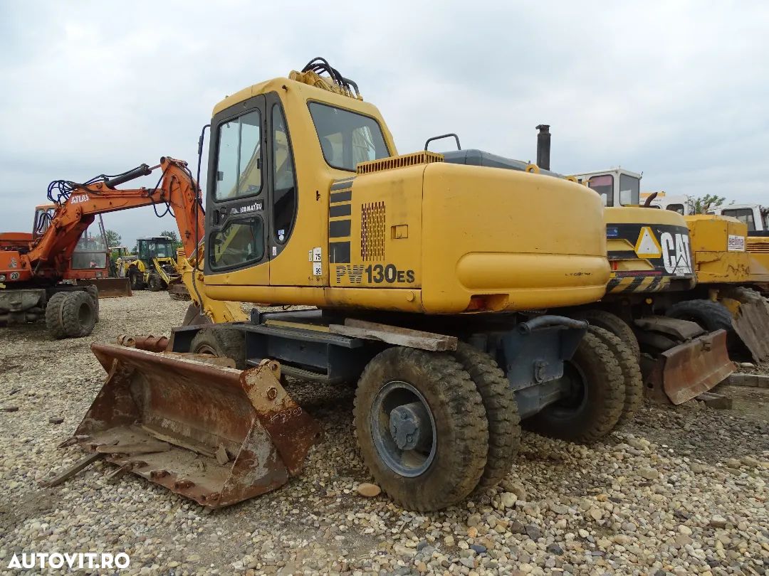 Komatsu PW 130 Es, dezmembrez - 1