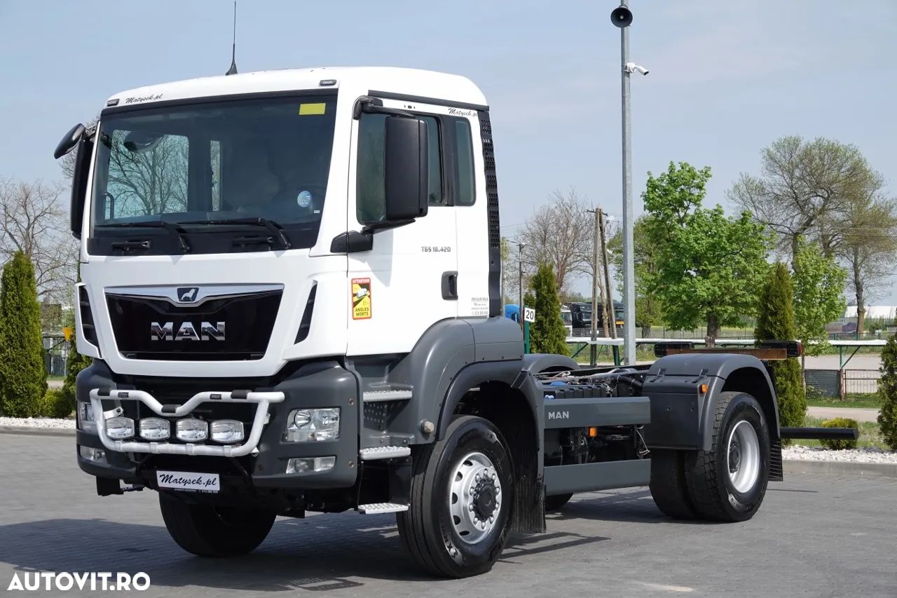 Volvo TGS 18.420 / 4X4 / ȘASIU L 5.6 M / NAVIGAȚIE / ÎNCORPORAT / IMPORTAT - 1