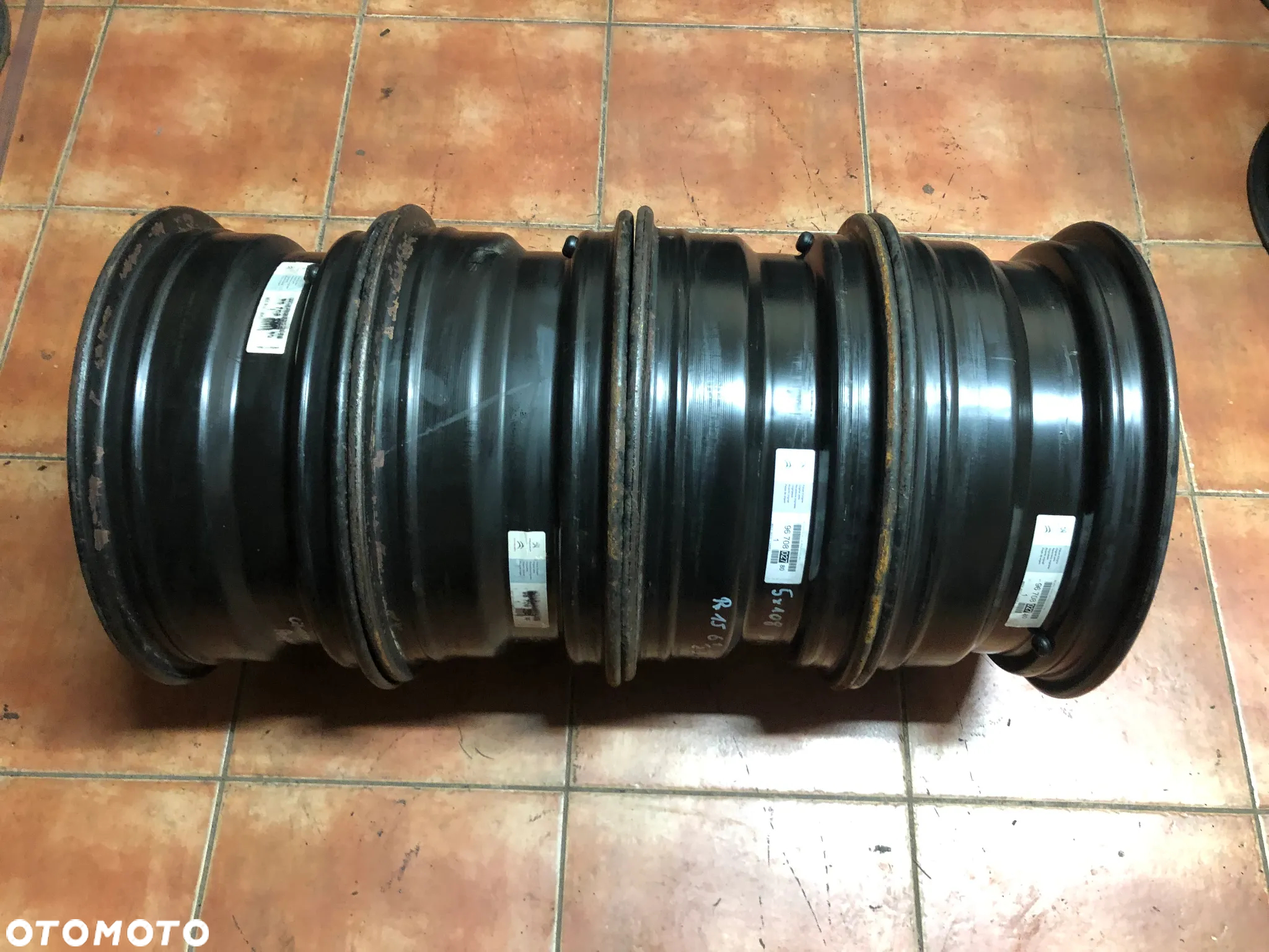 Felgi Stalowe R15 5x108 65,1MM 6,5J ET42 Peugeot 308 Citroen- Gwarancja Wysyłka Montaż - 4