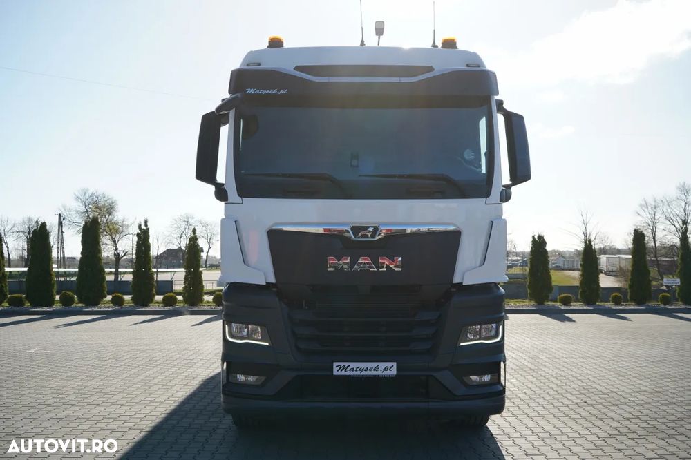 MAN TGX 26.520 / 6x2 / 9.3 M CORTINĂ / ACOPERIȘ RIDICABIL / AXĂ RIDICABILĂ / DIRECȚIE / NOU - 8
