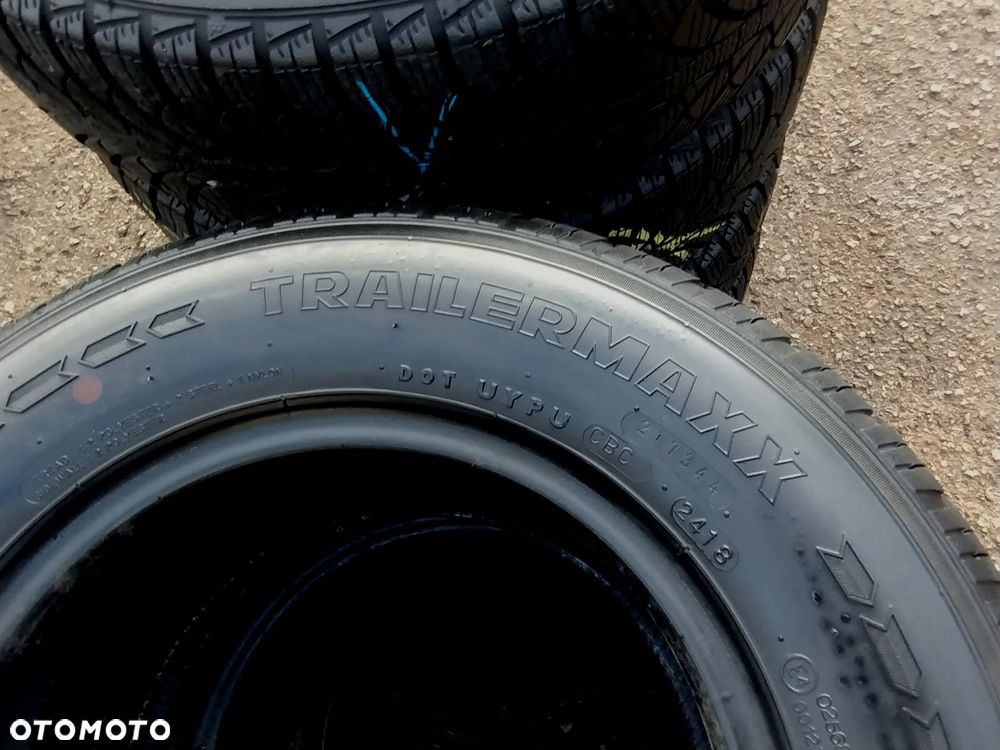 225/55R12C 12 C 104N Opony Letnie Lato Całoroczne Wielosezonowe M+S TRAILERMAXX RADIAL Cheng Shin 6mm do lawety przyczepy Legnica ALU-RAD 225/55 - 9