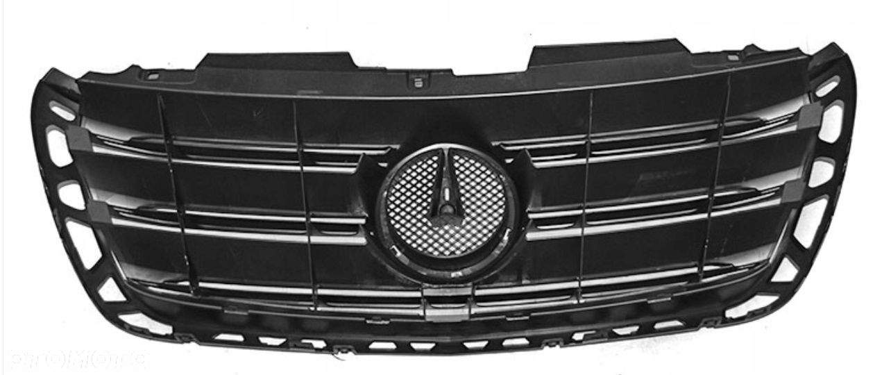 Atrapa Grill Kratka Czarna Tuning Black Mercedes Sprinter 907 2018-2023 - 4