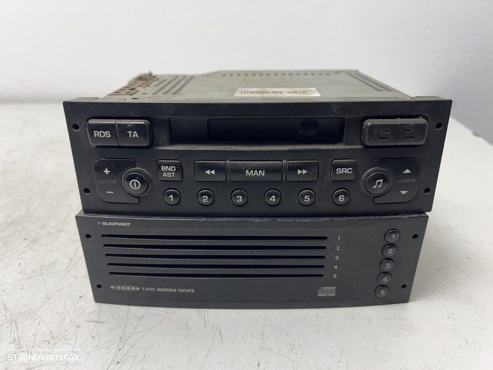 Rádio + Leitor de CDs PEUGEOT 307 (3A/C)10.01 964544367700 / 7607769050 - 1