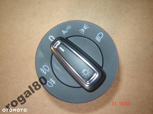 VW WŁĄCZNIK ŚWIATEŁ NAJNOWSZY MODEL CHROM 2013 - 1