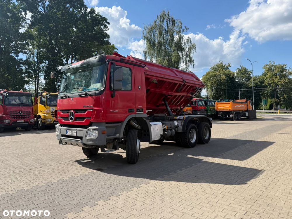Mercedes-Benz ACTROS 3346 6x6 wywr 3-str Meiller Bordmatik 2010 r - 7