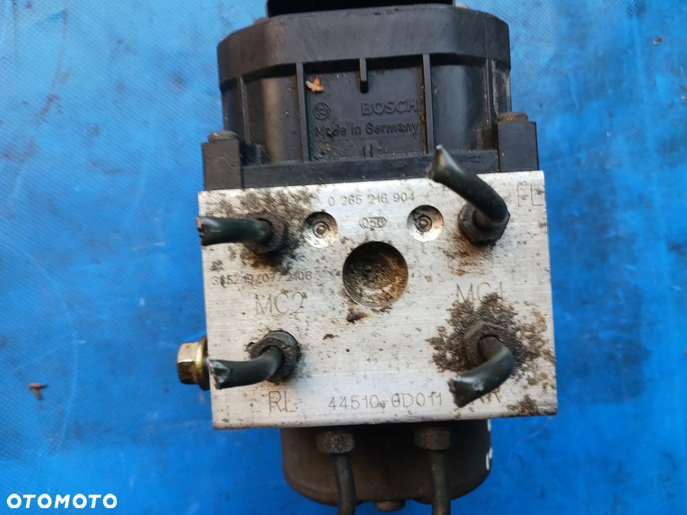 Pompa ABS Toyota Yaris I FL Lift Bosch 0273004636 sterownik ABS pompy 0265246904 - 4