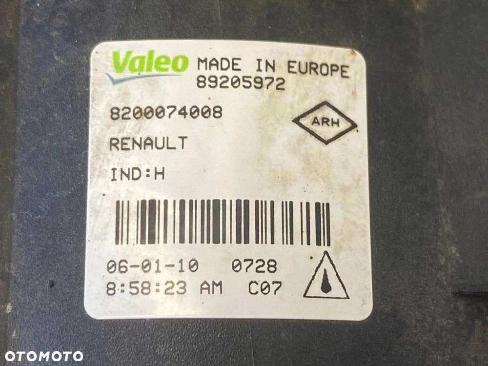 HALOGEN PRZEDNI PRZÓD STRONA LEWA RENAULT MEGANE II 8200074008 - 15
