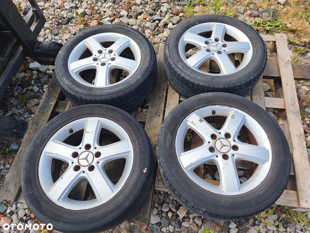 ALUFELGI KOŁA FELGI 16 CALI 5X112 6.0J ET 46 MERCEDES W169 W245 A B KLASA - 1