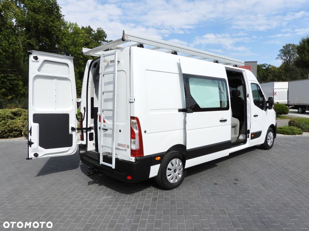 Renault MASTER FURGON BRYGADÓWKA 7 MIEJSC TEMPOMAT NAWIGACJA LEDY KLIMATYZACJA  135KM - 4