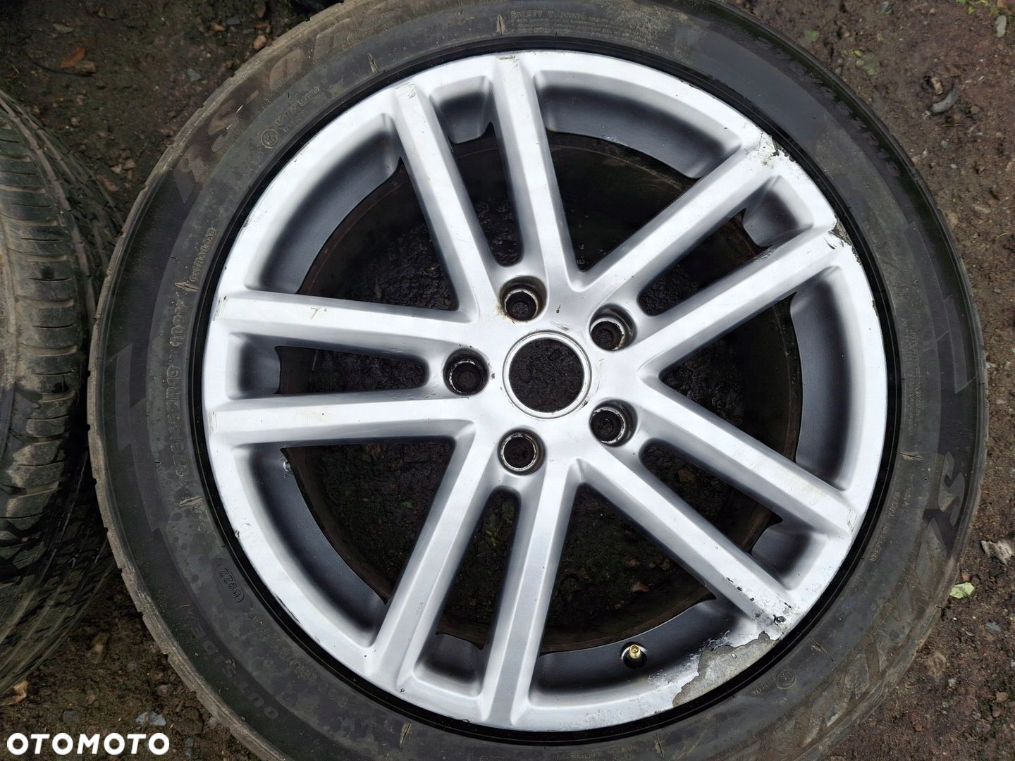 VW TOUAREG 7L6 KOŁA FELGI ALUMINIOWE 19 9Jx19 ET60 7L6601025S 275/45 ZR19 - 2