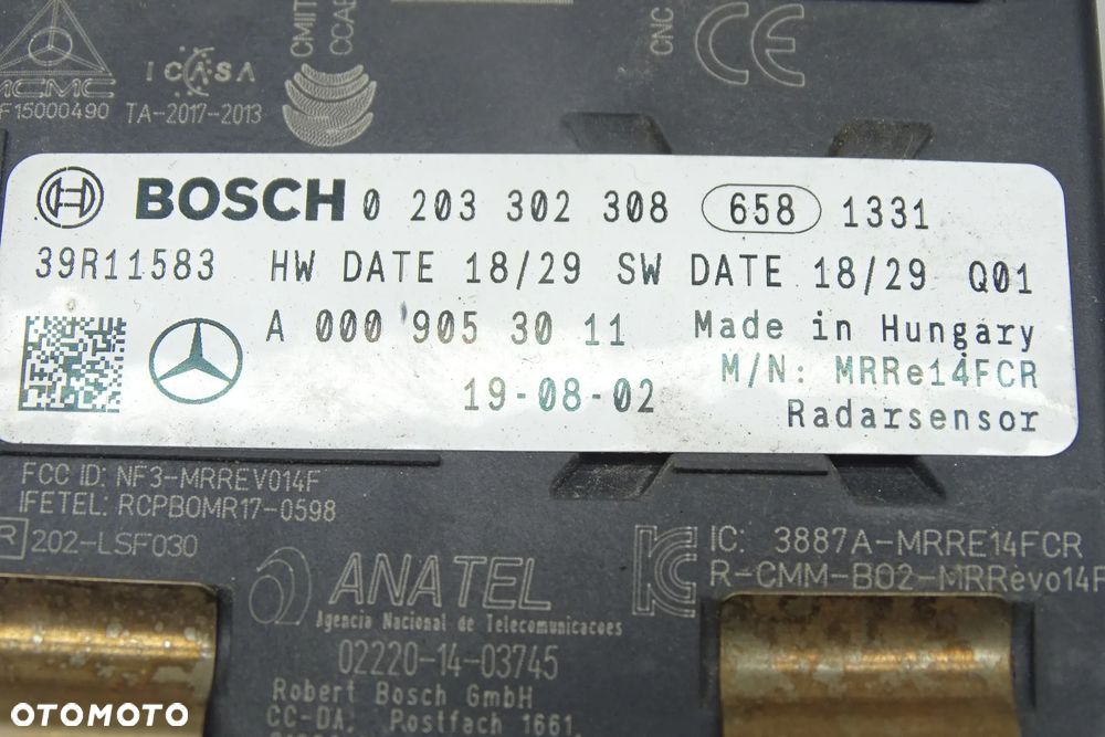Mercedes Radar distronic 0009053011 - 3