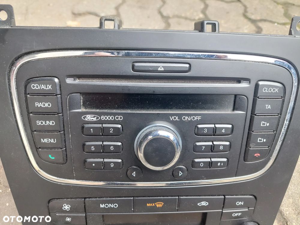 Radio Ford 6000CD <2010r. - 1