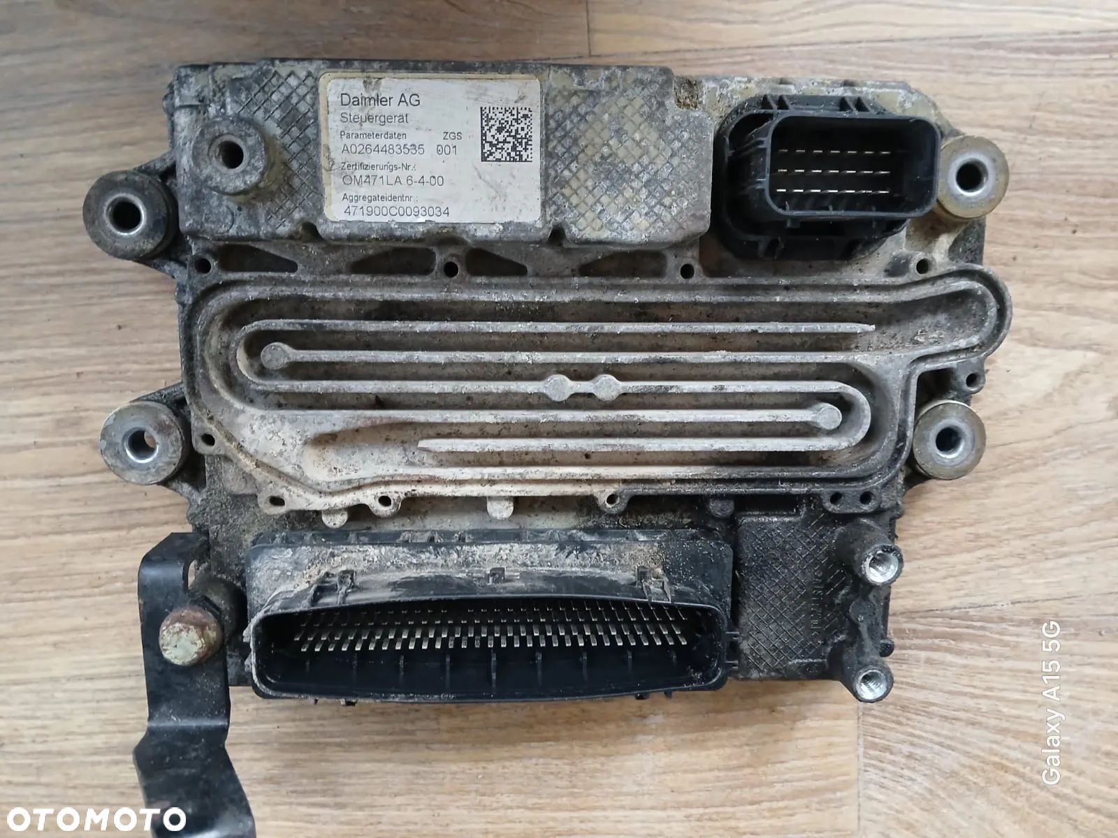 MODUŁ STEROWNIK KOMPUTER SILNIKA MCM 2 MERCEDES ACTROS MP4 EURO 6   OM471 LA 6-4-00 A 001 446 40 35 / 001  A 001 446 50 35 /001 - 1
