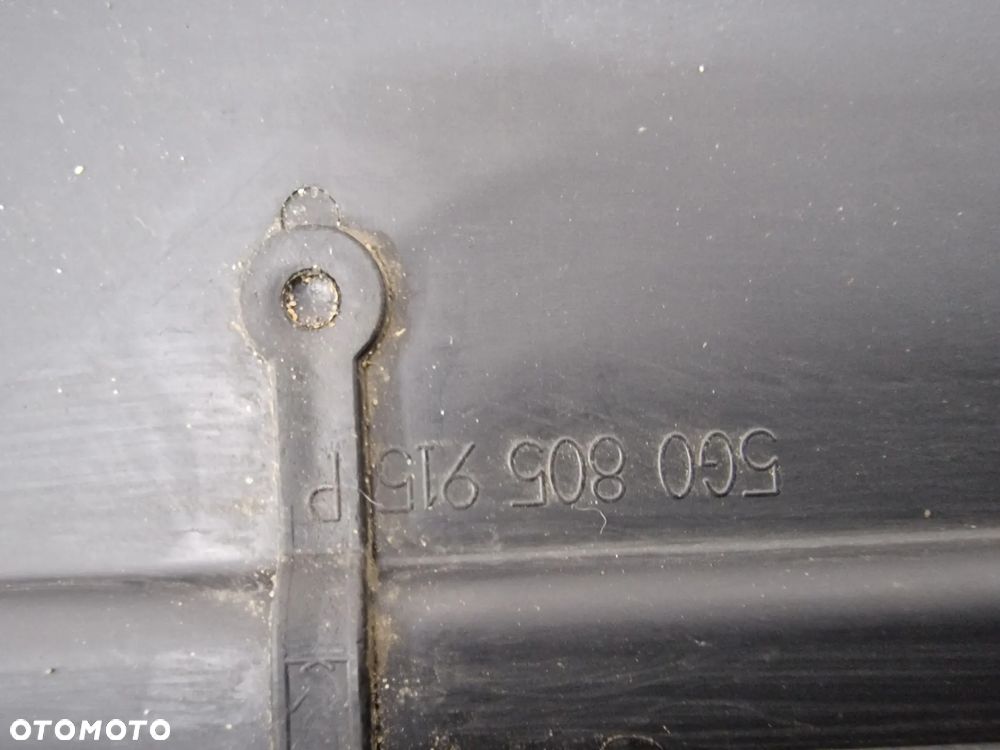 VW GOLF 5G0 7 VII 16- LIFT R-LINE OSŁONA / DOKŁADKA POD ZDERZAK / SPOJLER ZDERZAKA PRZEDNIEGO PRZÓD , NR 5G0805915P , NR AUKCJI OSŁ768 - 8