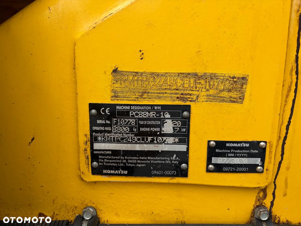 Komatsu PC 88 3 ŁYŻKI - 21