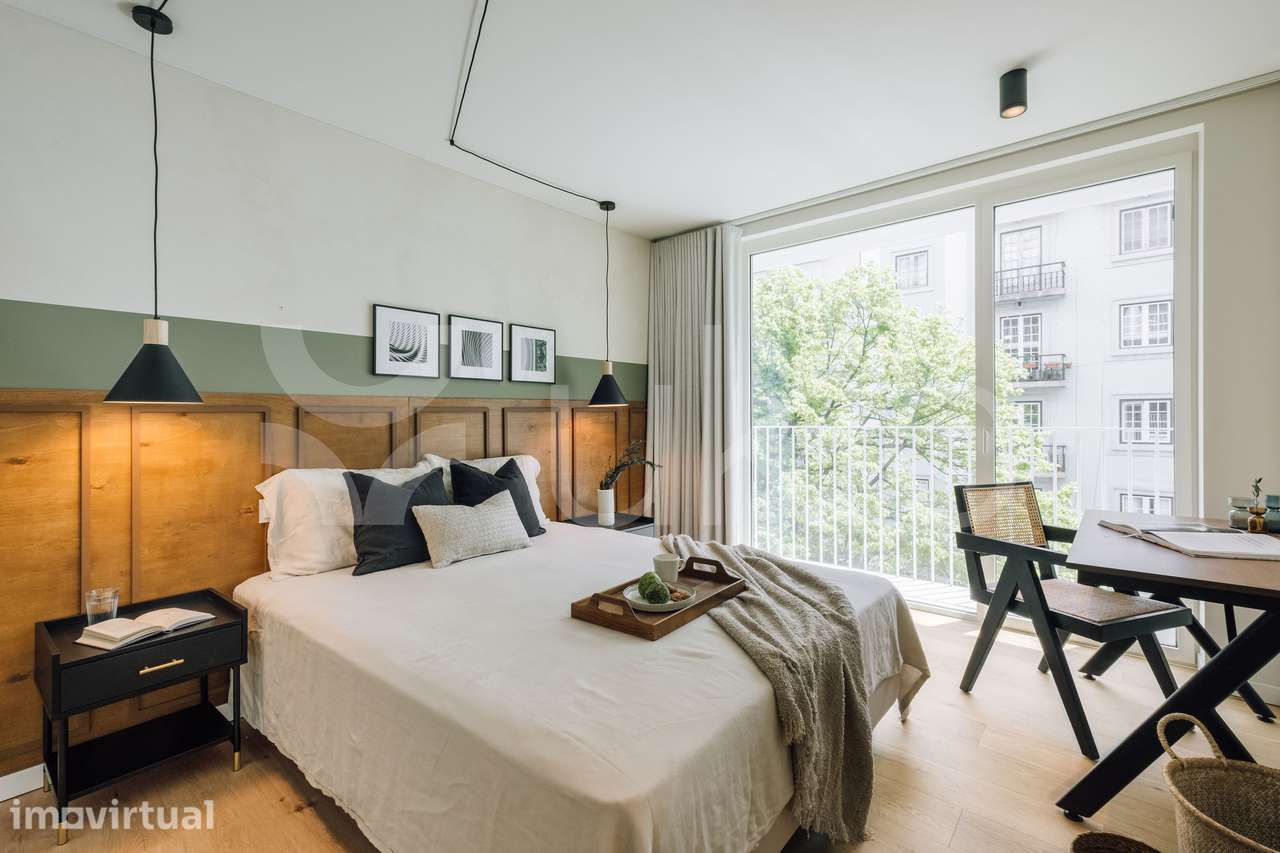 Apartamento T1 com piscina em Av. de Roma - Campo Pequeno - Grande imagem: 4/22