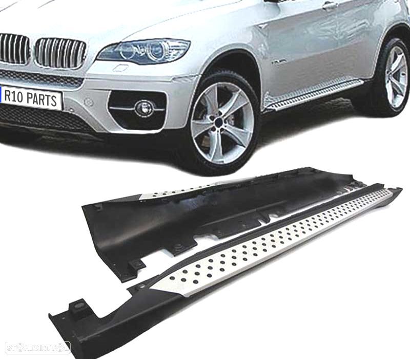 ESTRIBOS LATERAIS BMW X6 E71 08-14 LOOK M - 2