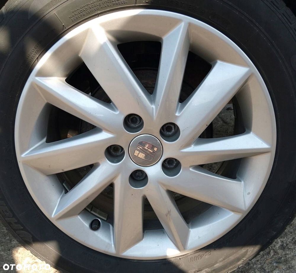SEAT IBIZA 4 IV 6J 2008-2017R FELGI ALUMINIOWE 15" 5X100 ET38 - 1