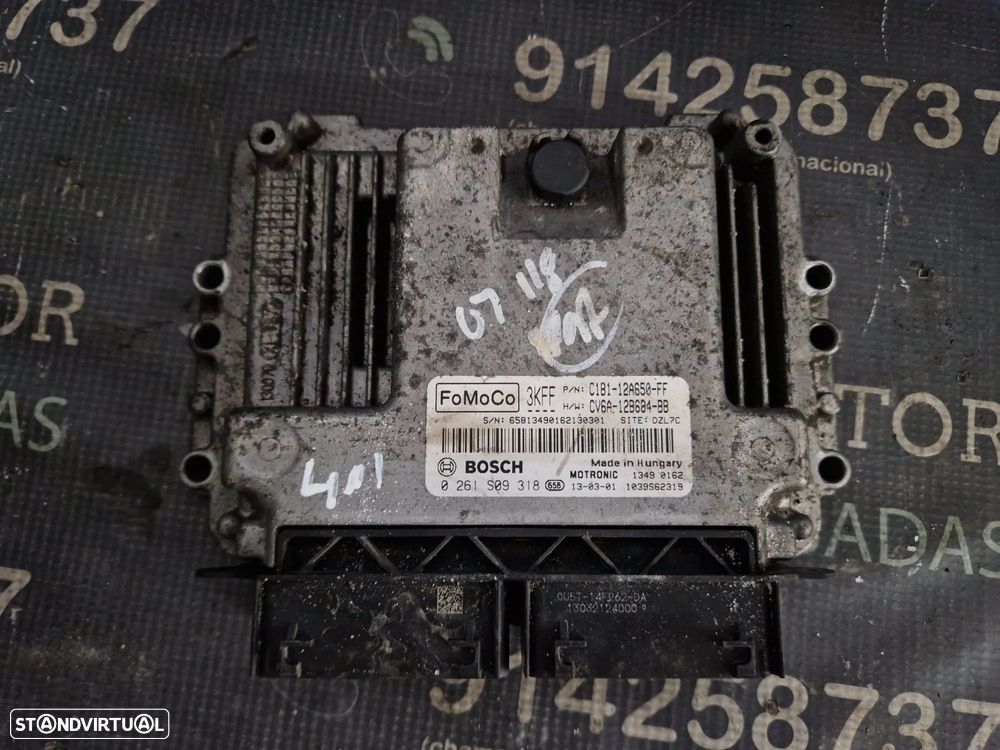 Centralina usada BOSCH 0 261 S09 318 FORD FIESTA VII 7 1.0