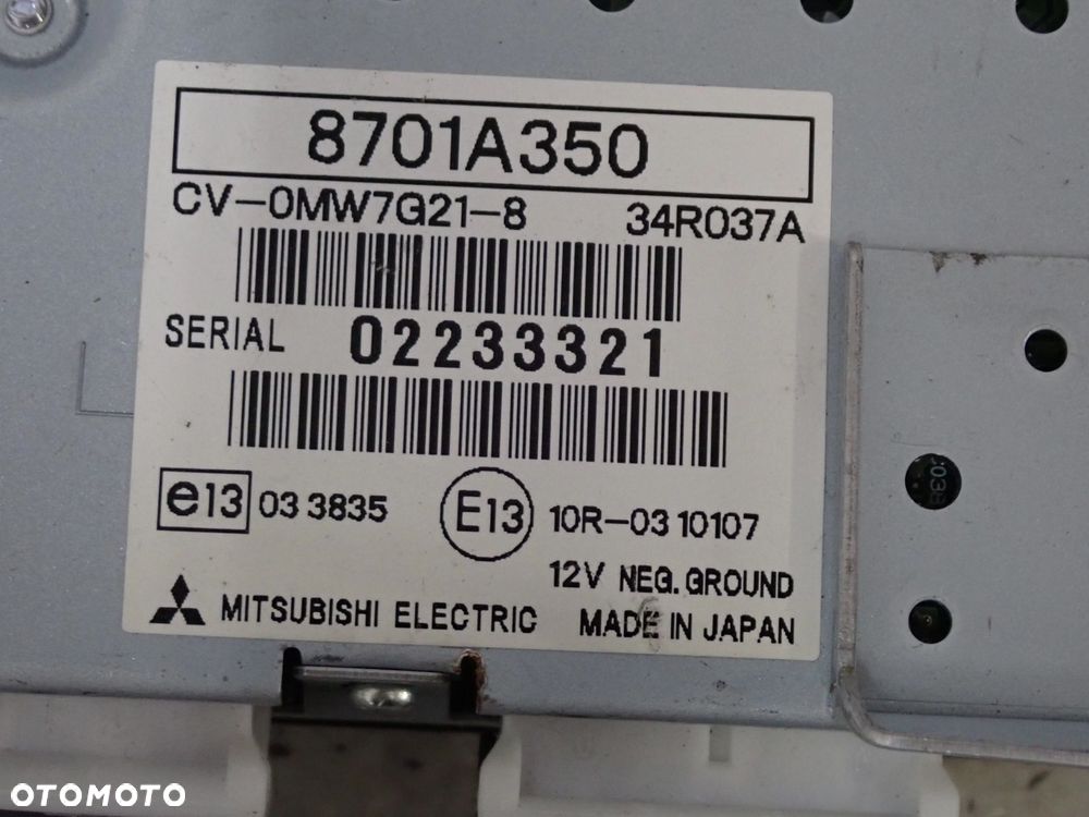 MITSUBISHI OUTLANDER II 07-12 WZMACNIACZ 8701A350 - 5