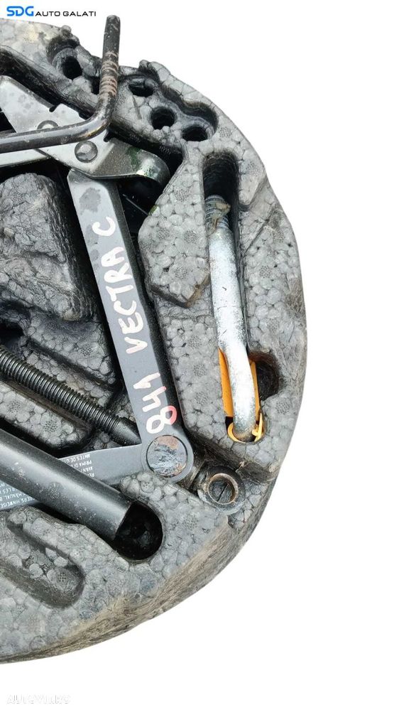 Kit Trusa Spuma Cric Cheie Roti Carlig Remorcare Opel Vectra C 2002 - 2008 [M8650] - 3