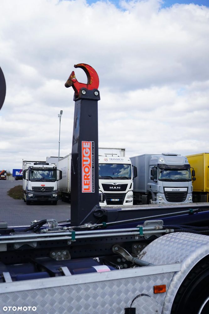 Scania G 410 / E 6 / 8 X 4 / HDS + HAKOWIEC / TRIDEM / CNG / RETARDER / FASSI F 215 - 38
