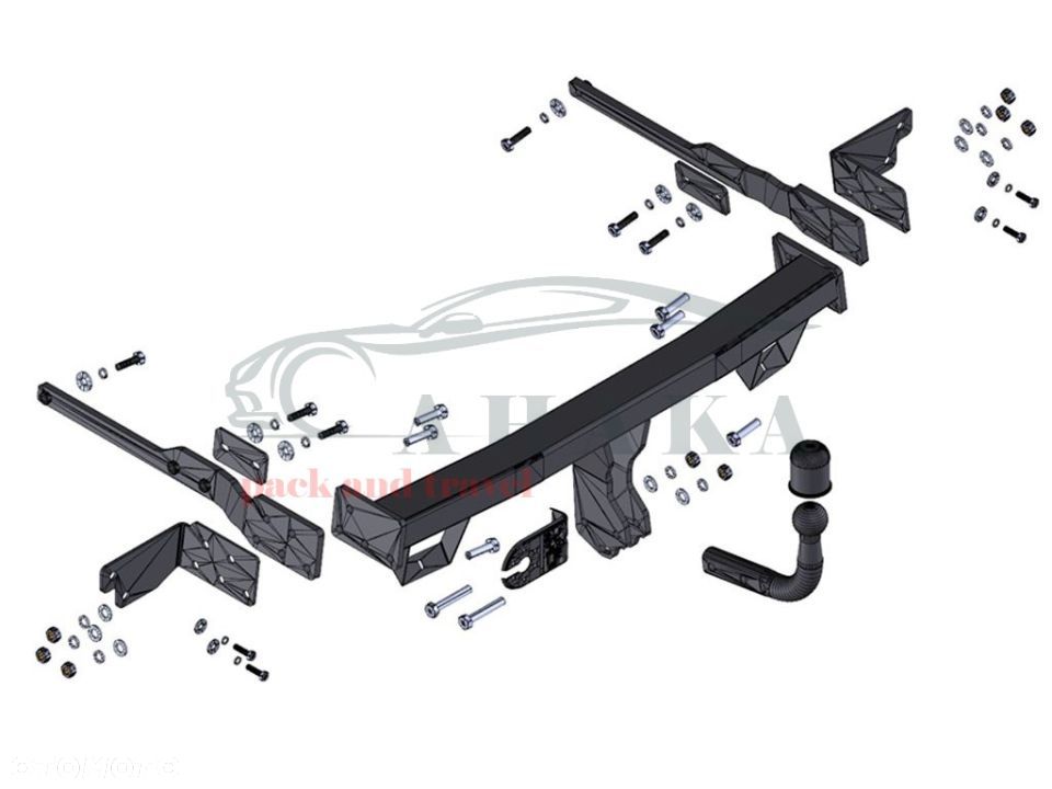 Hak Holowniczy Odkręcany Do Ford S-Max Od 2015 - 3