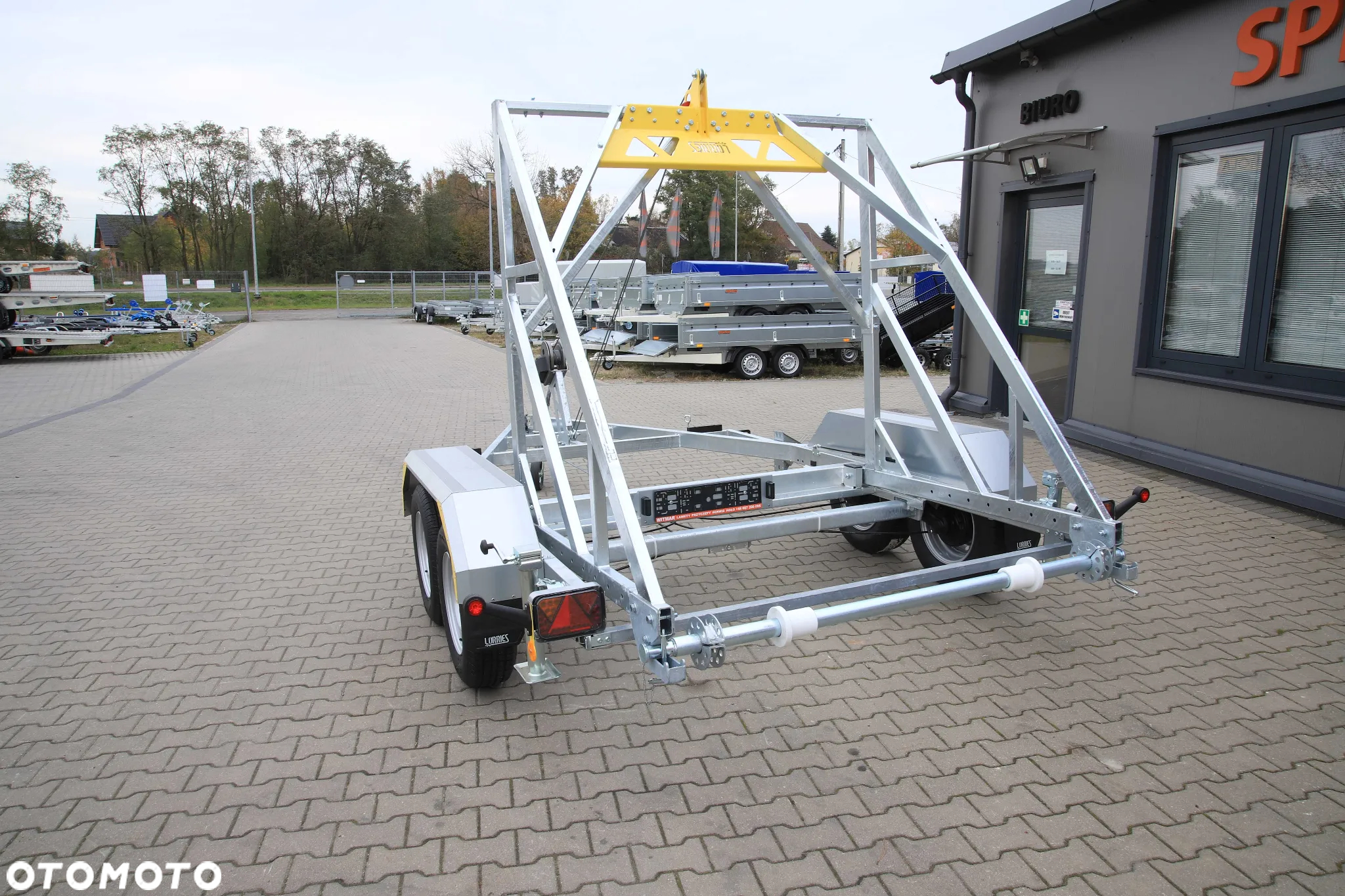 Lorries Przyczepa kablowa TPB27-4925 DMC 2700 kg - 7