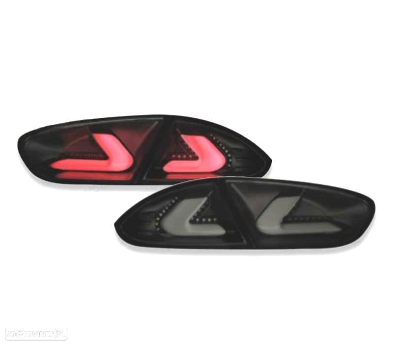 FAROLINS SEAT LEON II 09-13 CARDNA FULL LED PRETO FUMADO - 2