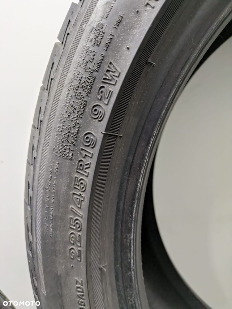 Opony letnie 225/45/19 Bridgestone Turanza T005A - 6