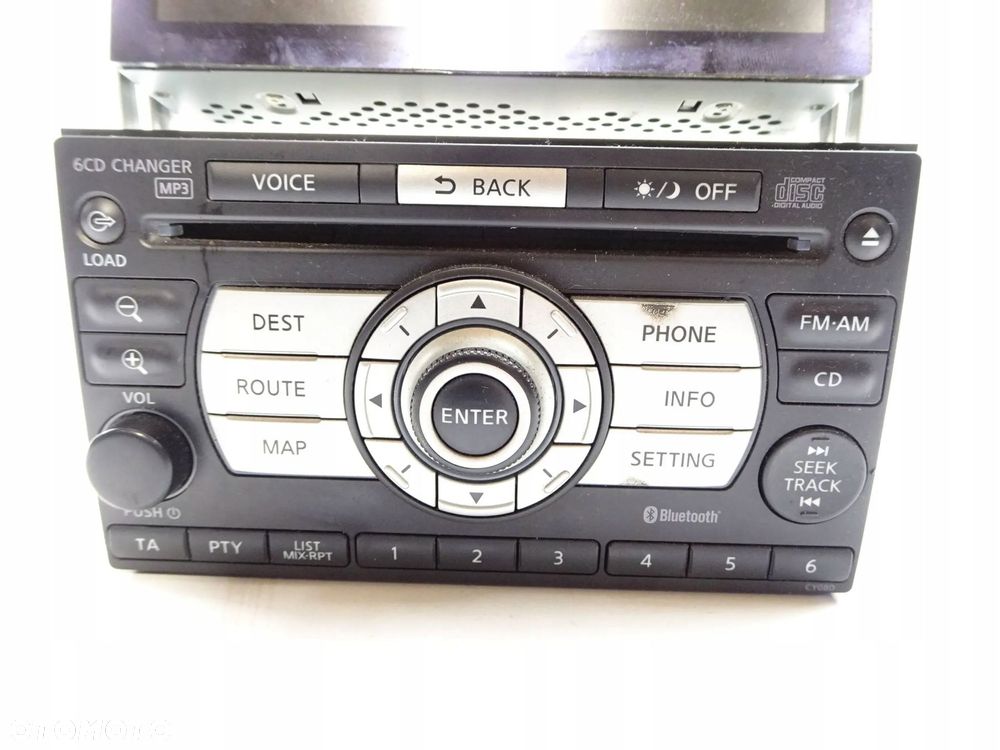 radio cd wyświetlacz nissan x-trail t31 - 5