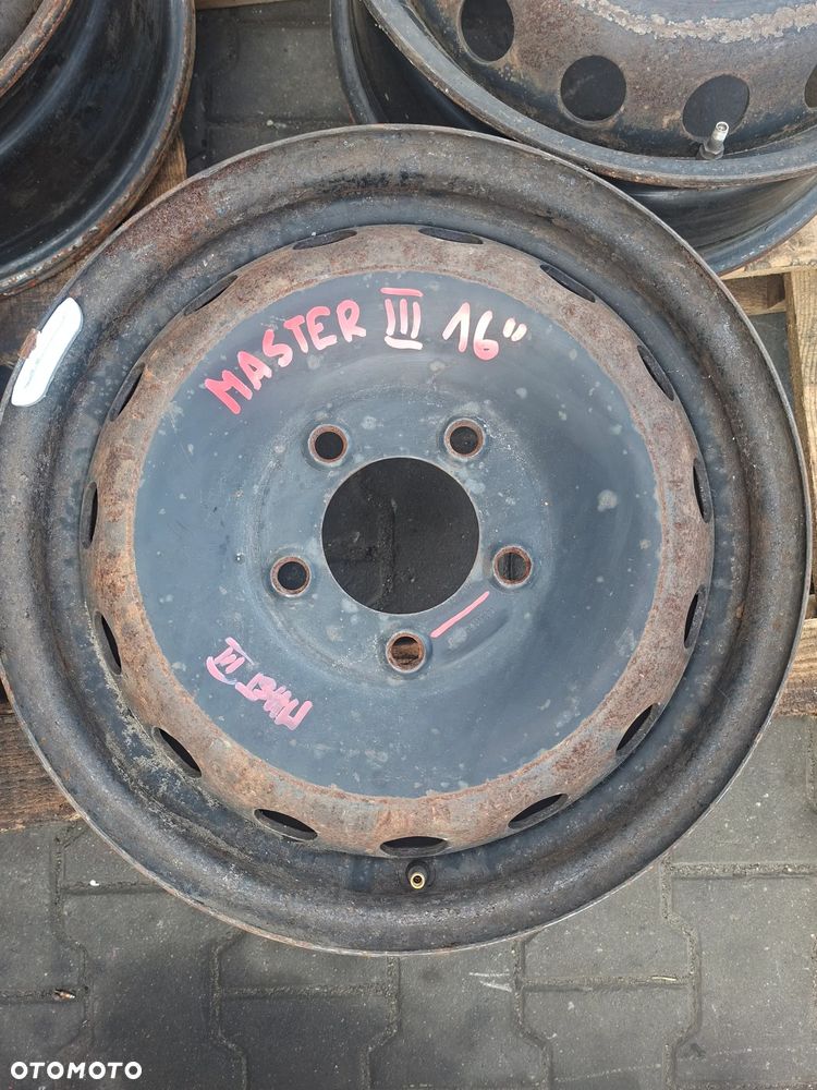 Felga stalowa Master III Movano B 10- 16" - 3