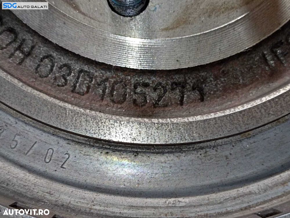 Kit Ambreiaj Volanta Masa Simpla Disc Placa Presiune Seat Ibiza 4 1.2 AZQ BZG 2002 - 2008 Cod 03D105271 3082000797 1878634291 [M7076] - 2