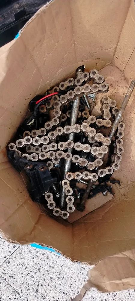 KTM DUKE 125 KOŁO FELGA OWIEWKA LAGI STELAZ OGON ZADUPEK SIEDZENIE 2022 - 10