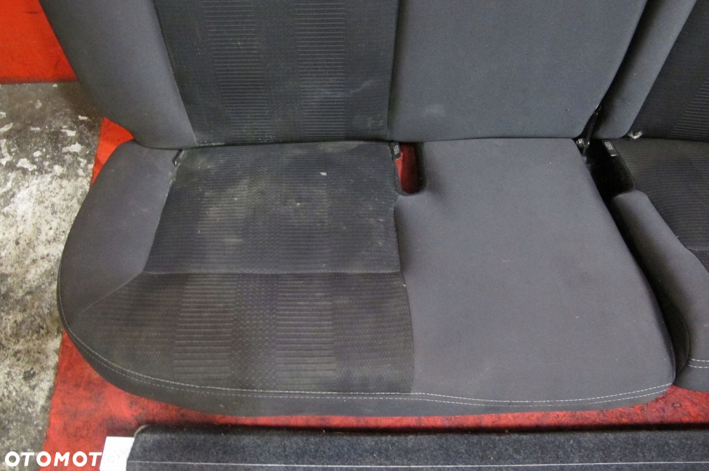 RENAULT CLIO 3 III LIFT PO LIFCIE SIEDZENIA TYLNE KANAPA TYŁ ISOFIX - 4