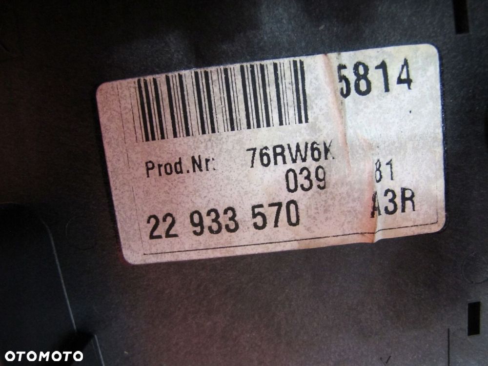 OPEL INSIGNIA A G09 2.0 CDTI A20DTE MODUŁ STEROWNIK SKRZYNKA BSI 22933570 - 8