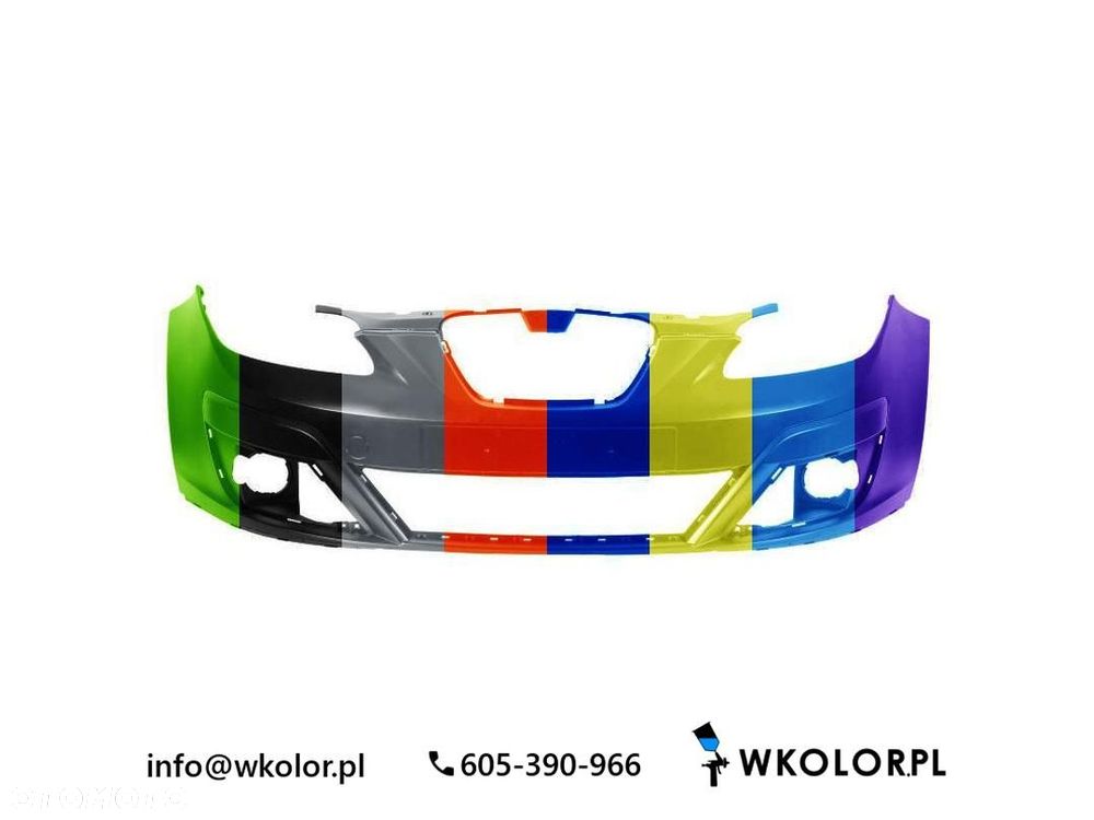 NOWY ZDERZAK SEAT ALTEA 2006-2010 LAKIEROWANY W KOLOR - 1