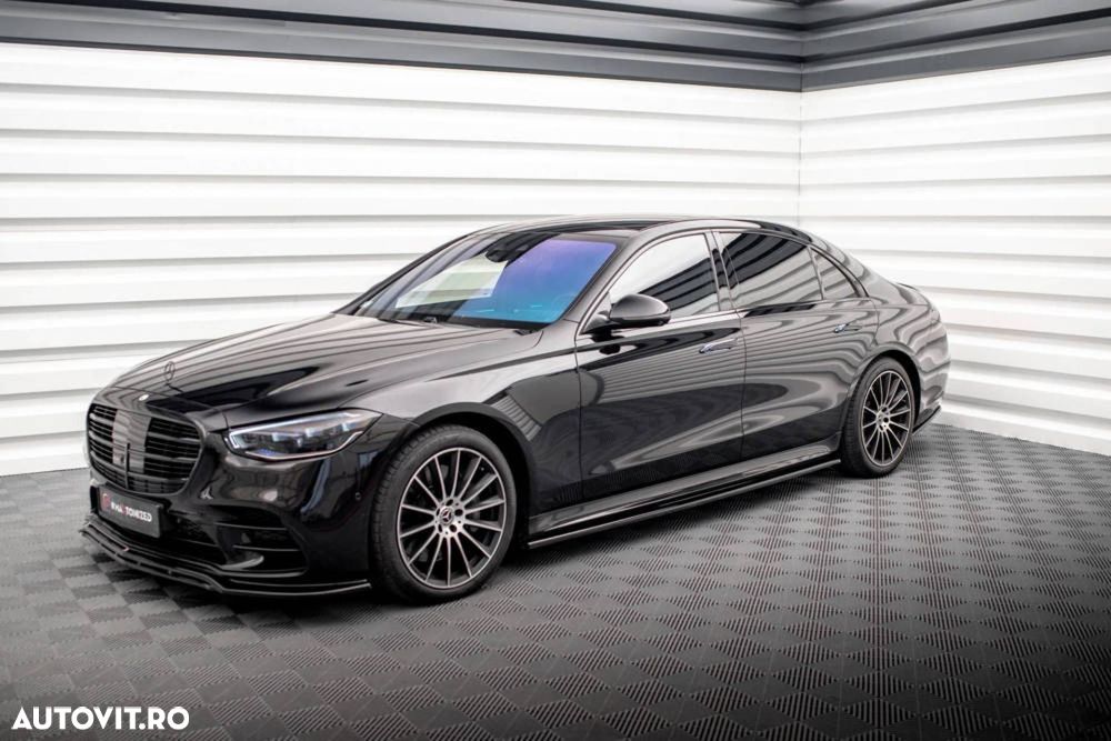 Pachet Exterior Prelungiri compatibil cu Mercedes S Class W223 AMG Line Maxton Design - 10