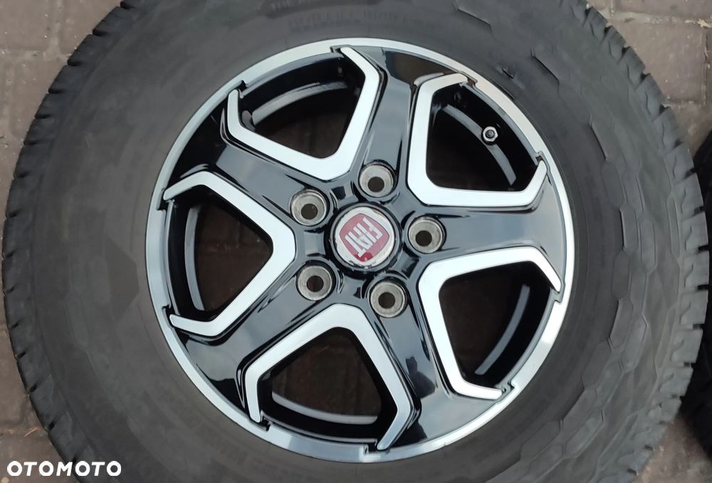 Koła Całoroczne Felgi Aluminiowe Oryg. Fiat Ducato Maxi Peugeot Boxer Citroen Jumper 16 cali 5x130 Ø78,1mm Et68 225/75/16 2022r Bdb !! Starogard Gdański - 3