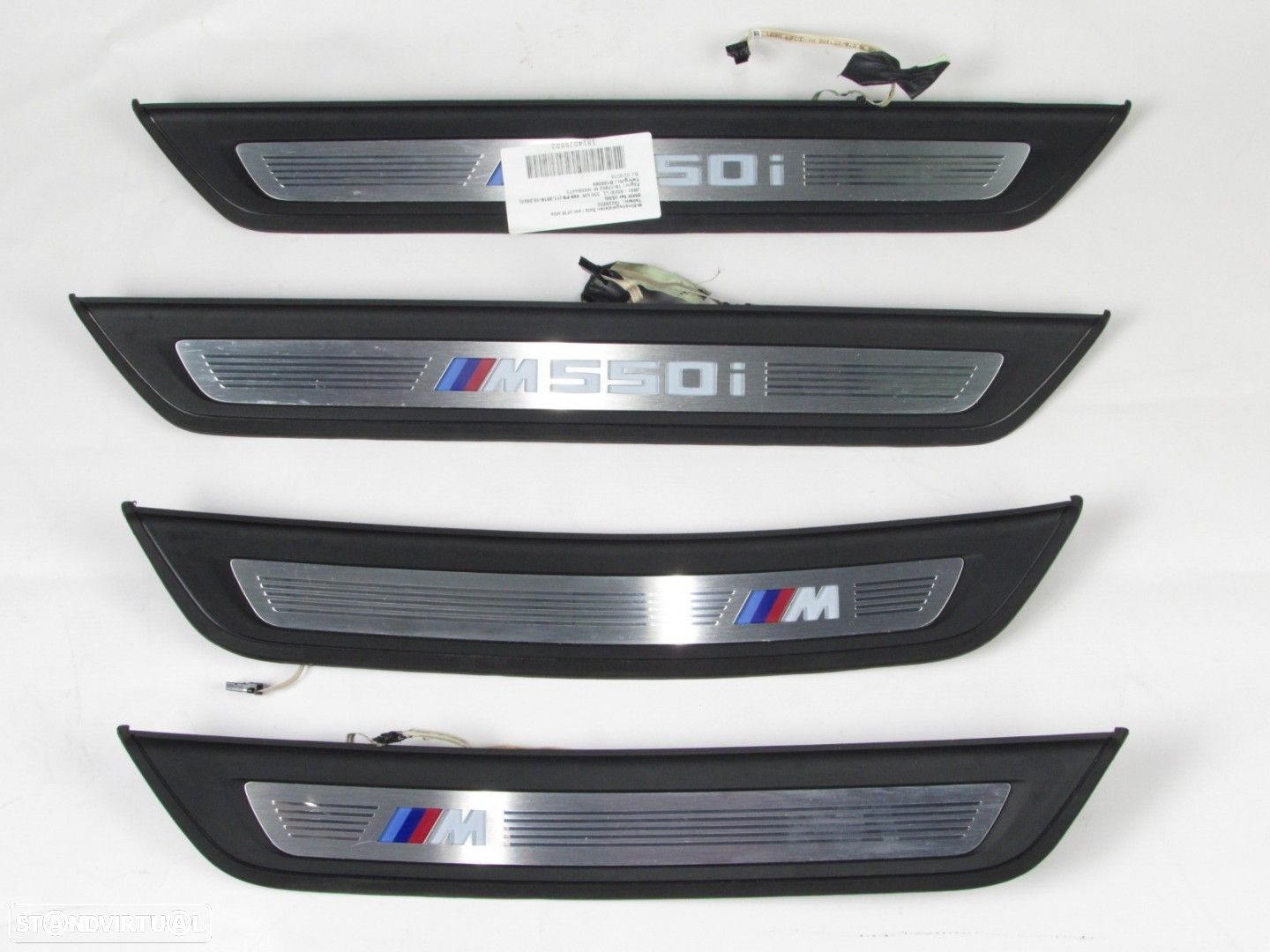 Conjunto de rodapés Seminovo/ Original BMW 5 (G30, F90)/BMW 5 Touring (G31) 5147... - 1