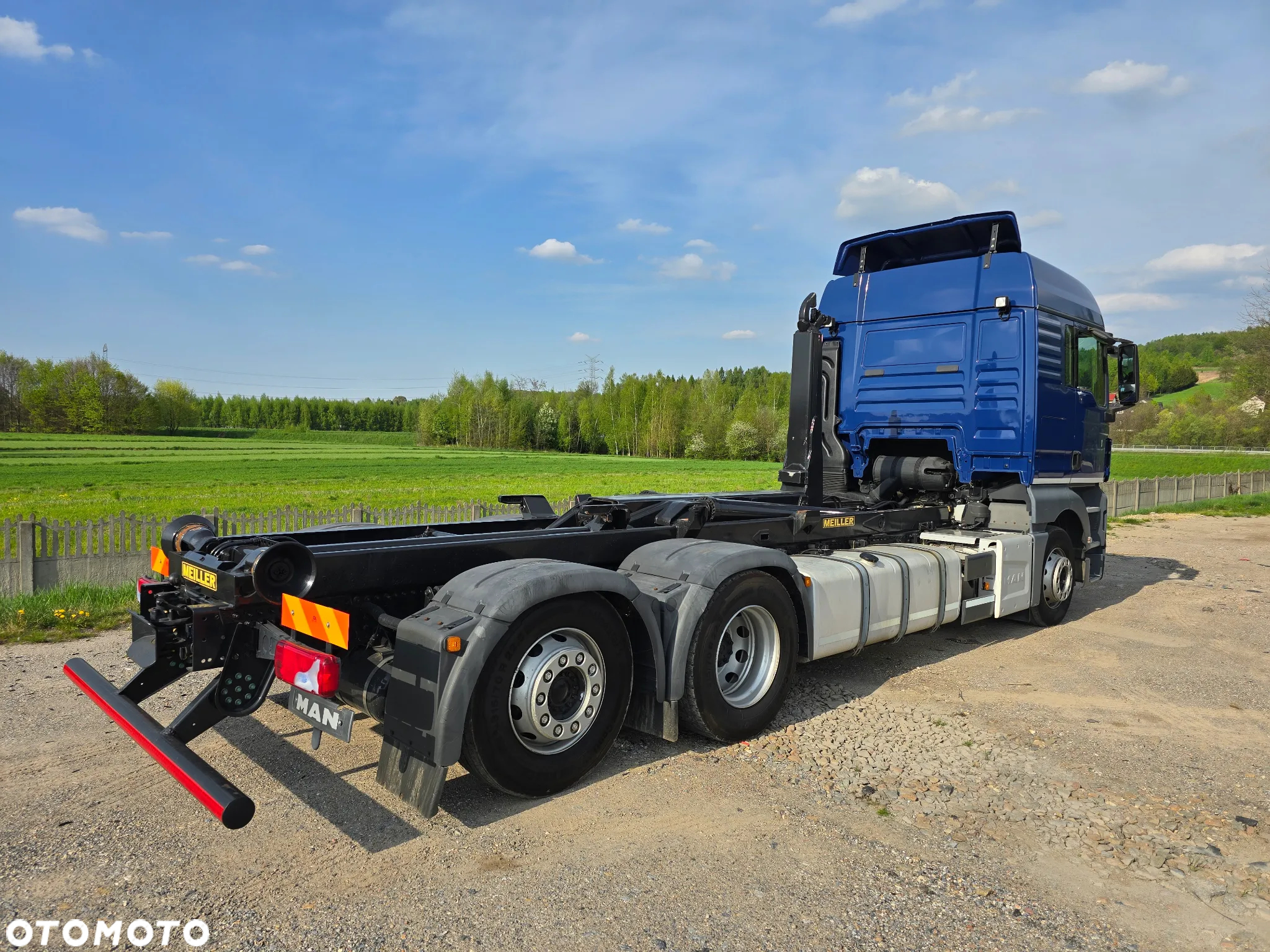 MAN TGX HAKOWIEC Euro 6 2017 rok MEILLER złom śmieci makulatura gruz trociny - 3