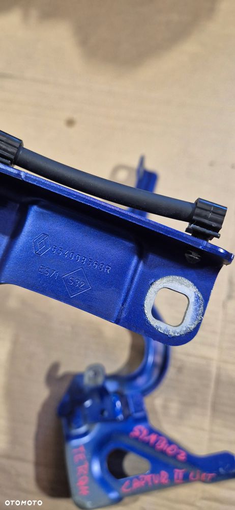 CAPTUR II LIFT SYMBIOZ ZAWIASY MASKI LEWY I PRAWY TERQH RQH 24- - 4