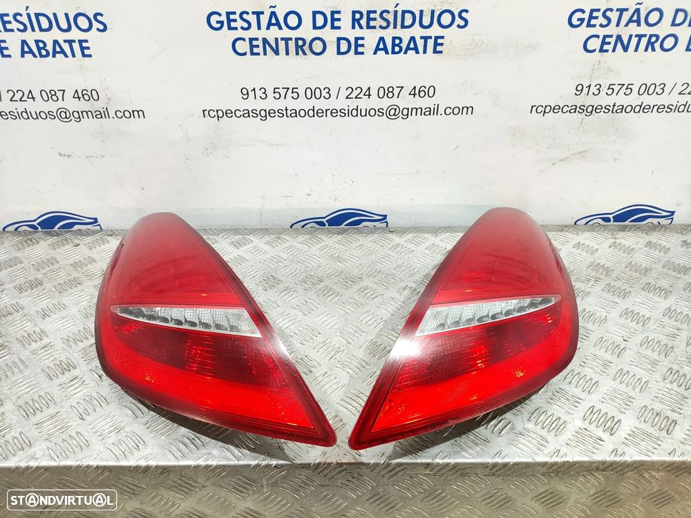 Farolins Farolim Traseiro Trás Esquerdo Direito Originais LED Peugeot RCZ - 1