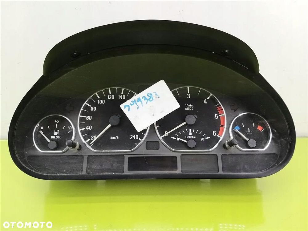 Licznik ZEGARY BMW Seria 3 E46 1998-2007R 2.0D 150KM 299TYS  1031098170 - 1