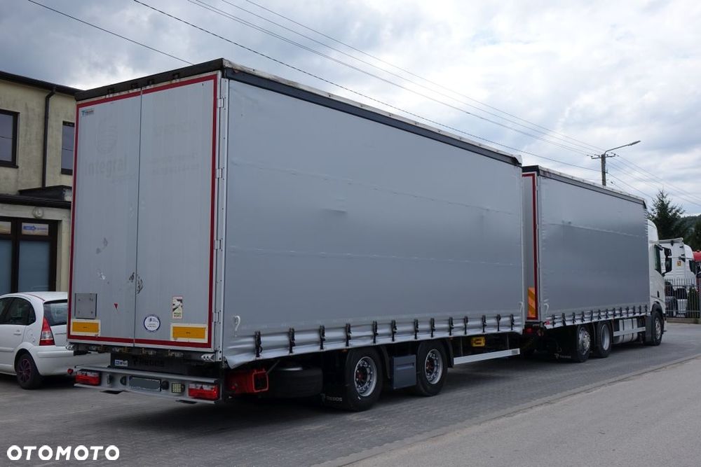 Scania R450 B6x2*4LA/ TANDEM / ZESTAW PRZESTRZENNY 120m3 / PRZEJAZDOWY / FIRANKA / E6 / AUTOMAT / RETARDER / OŚ PODNOSZONA SKRĘTNA - 4
