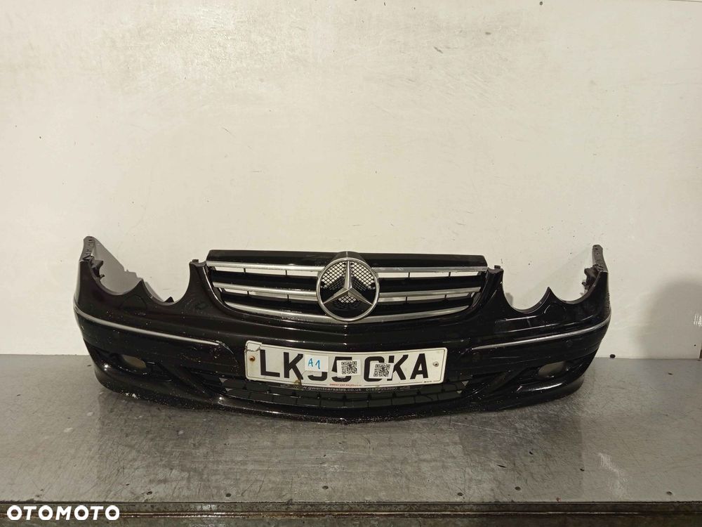+ ZDERZAK PRZÓD PRZEDNI MERCEDES BENZ W209 CLK LIFT FL 197 OBSIDIAN BLACK METALLIC CZARNY PDC CZUJNIKI SPRYSKIWACZE LAMP XENON HALOGENY - 1