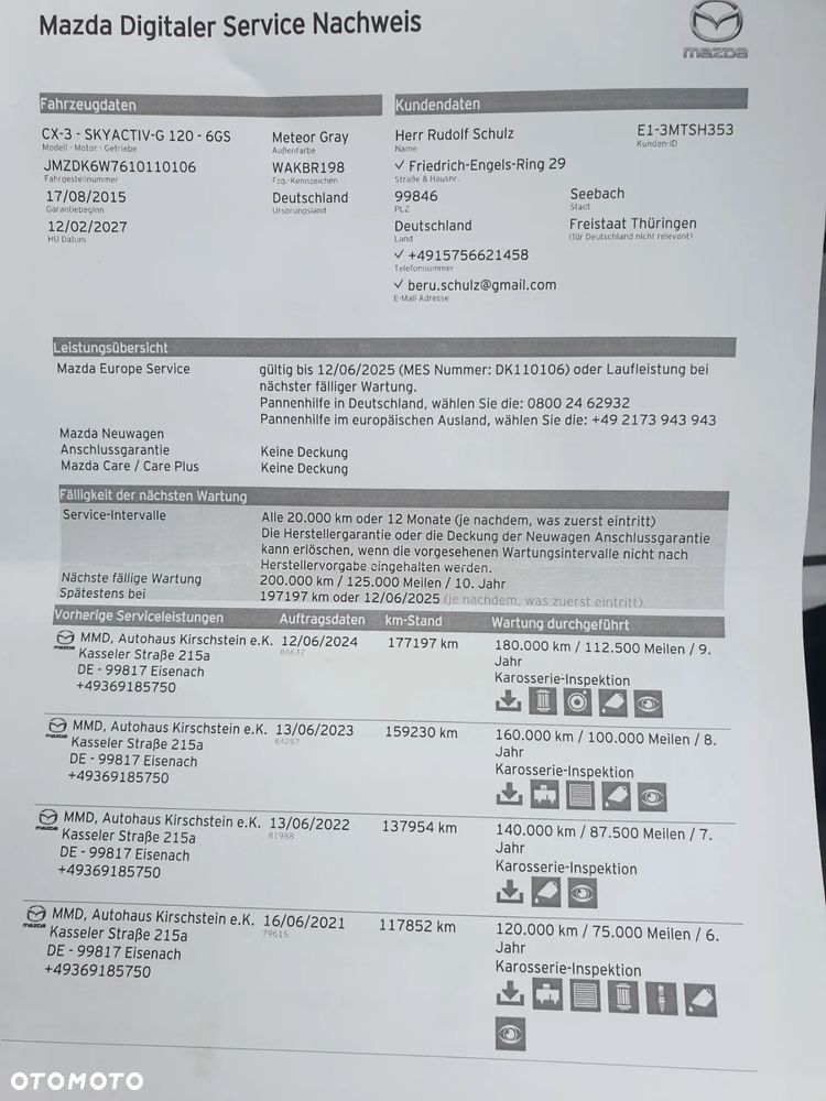 Mazda CX-3 SKYACTIV-G 120 FWD Exclusive-Line - 28