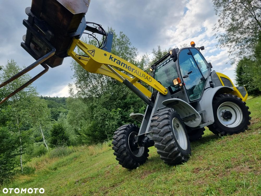 Kramer 1150 347/346 Ładowarka kołowa JAK NOWA! 2018r Import Norwegia 2200 mtg DEUTZ silmik 4koła skrętne