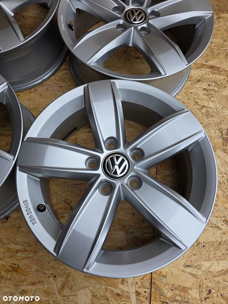[1389] Felgi aluminiowe 16 cali VW ORYGINALNE et43 5x112 6Jx16H2 T-Roc Golf Caddy - 7